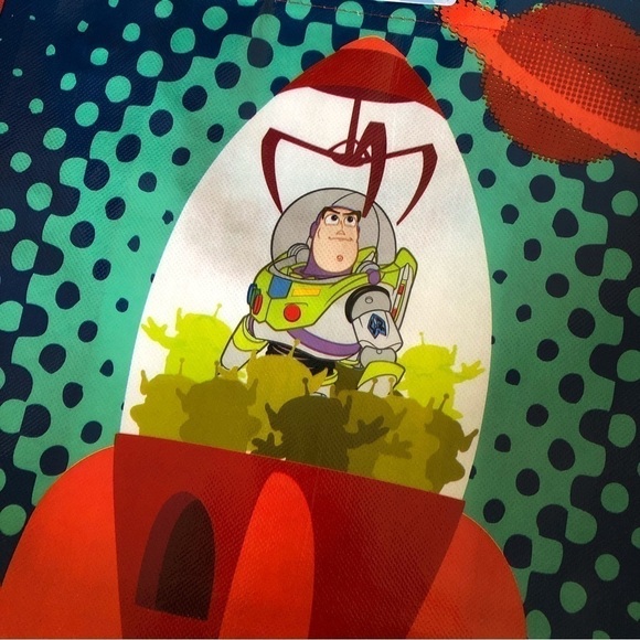 Disney Toy Story: buzz in claw machine square reusable shopping bag - Picture 2 of 5